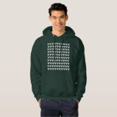 Veste À Capuche 100 poulets - Blanc (Devant entier)