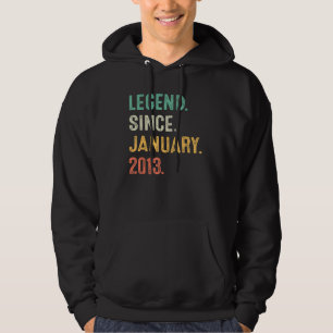 Veste À Capuche 10 ans de légende depuis janvier 2013 10e Annivers