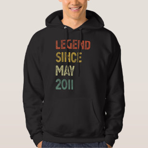 Veste À Capuche 11 ans de légende depuis mai 2011 11e anniversaire