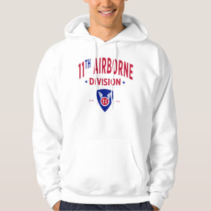 Veste À Capuche 11e Division aéroportée - Militaire des États-Unis