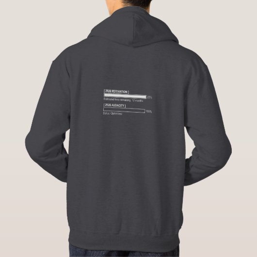 Veste À Capuche 2026 Sera Mon Année (Dos)
