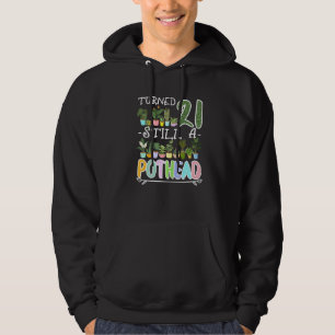 Veste À Capuche 21e Anniversaire I Jardinage I Succulent I Pot Pla