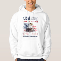 Veste À Capuche 250e anniversaire de la liberté patriotique des Ét