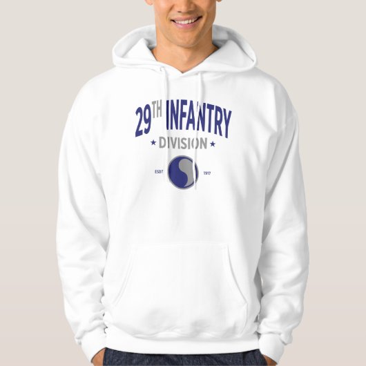 Veste À Capuche 29e division d'infanterie "Blue & Grey" (Devant)