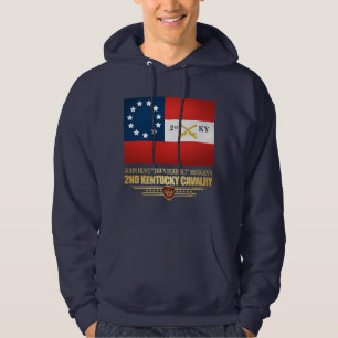 Veste À Capuche 2ème Cavalerie CSA du Kentucky