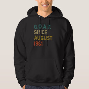 Veste À Capuche 31e anniversaire 31 ans chèvre depuis août 1991