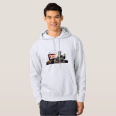 Veste À Capuche 3D Cute Zombie Programmer Chef - Error 666 Coffee (Devant entier)