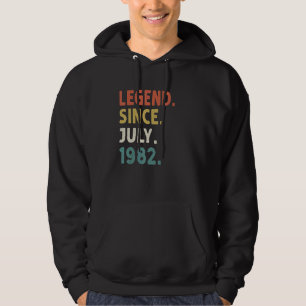 Veste À Capuche 40 ans de légende depuis juillet 1982 40e annivers