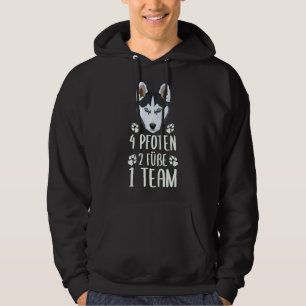 Veste À Capuche 4 pattes 2 pieds 1 équipe Husky