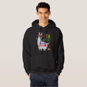 Veste À Capuche 4e année No Prob Llama Aplaca 4e année Teache de 4 (Devant entier)