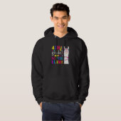 Veste À Capuche 4e année No Prob Llama enseignant élève Premier jo (Devant entier)