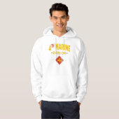Veste À Capuche 4e division maritime des États-Unis (Devant entier)