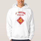 Veste À Capuche 4e division maritime des États-Unis (Devant)