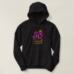 Veste À Capuche 50 Years Old Toxits 50 et Fabulous 50th Birthday P<br><div class="desc">Cadeaux de 50 ans 50 et fabuleux 50e anniversaire Couronne rose</div>