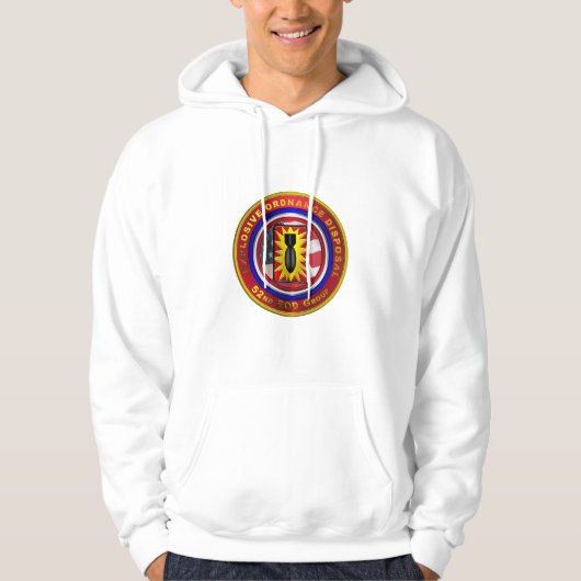 Veste À Capuche 52nd EOD Group Sweatshirt à capuche (Devant)
