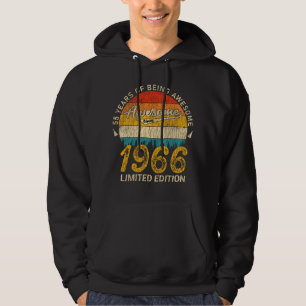 Veste À Capuche 59 Ans 1966 Rétro Magnifique 59e anniversaire Cade