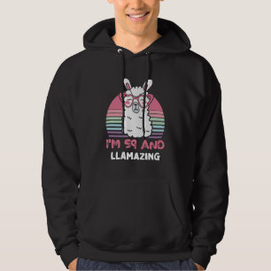 Veste À Capuche 59 ans Anniversaire lamazing 59e anniversaire Llam