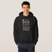Veste À Capuche 5 Choses Que Tu Devrais Savoir Sur Mon Petit-Fils (Devant entier)