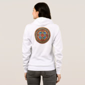 Veste À Capuche [700] Croix celtique [Or+Émail] (Dos entier)