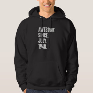 Veste À Capuche 74 Ans 74ème anniversaire extraordinaire depuis ju
