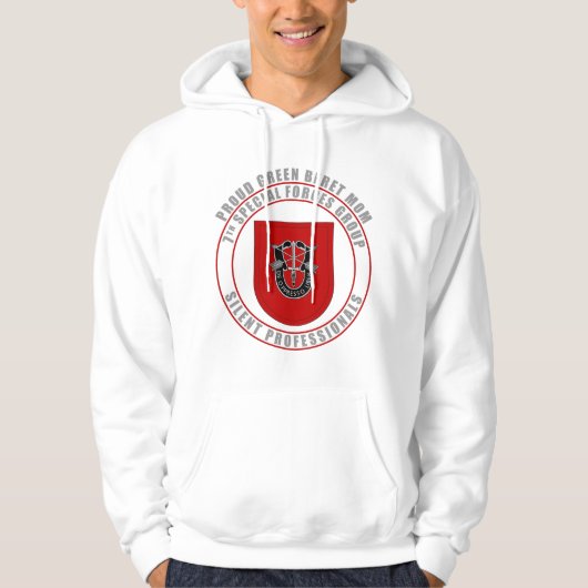 Veste À Capuche 7ème Maman de groupe de forces spéciales (Devant)