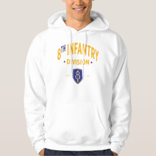 Veste À Capuche 8e Division d'infanterie - Militaire américain