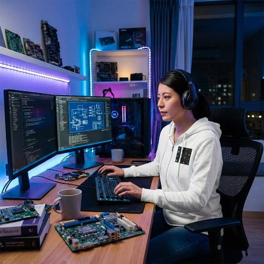 Veste À Capuche 90s Retro Tech and Web Icon Pattern