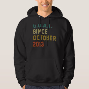 Veste À Capuche 9e anniversaire 9 ans chèvre depuis octobre 2013