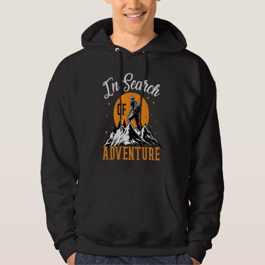Veste À Capuche À la recherche d'aventure (Devant)