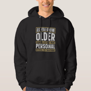 Veste À Capuche À mesure que vous vieillissez, entraînement de l'a