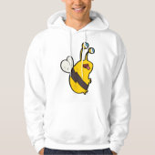 Veste À Capuche Abeille extraterrestre (Devant)