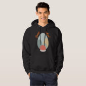 Veste À Capuche Abstract Easter Egg – Modern Art - moletom (Devant entier)