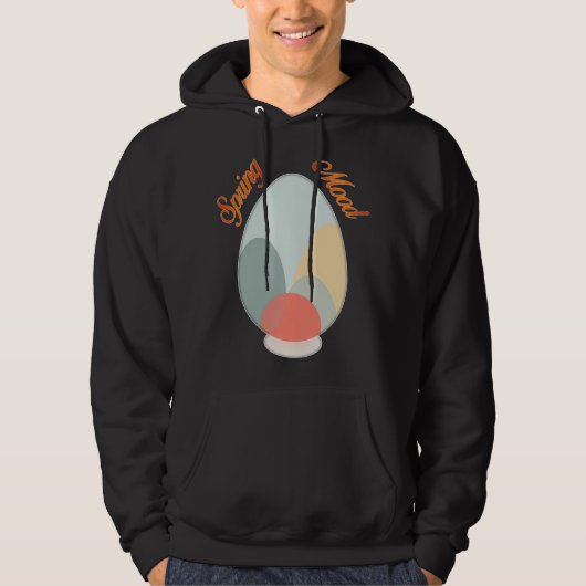 Veste À Capuche Abstract Easter Egg – Modern Art - moletom (Devant)