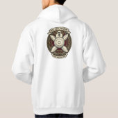 Veste À Capuche Académie de Disc Golf Crest (Dos)