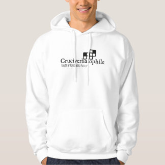 Veste À Capuche Accro aux mots croisés intelligent Cute résolveur