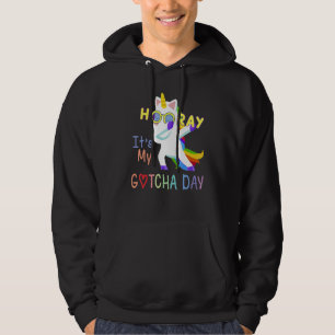 Veste À Capuche Accueil d'adoption d'enfants C'est ma Gotcha Day K