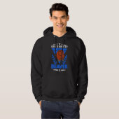 Veste À Capuche Accueil Où Est Mon Castor (Devant entier)