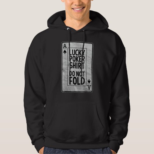 Veste À Capuche Ace De Pique Lucky Poker Tee (Devant)