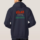 Veste À Capuche Achetez le végétalien (Dos)