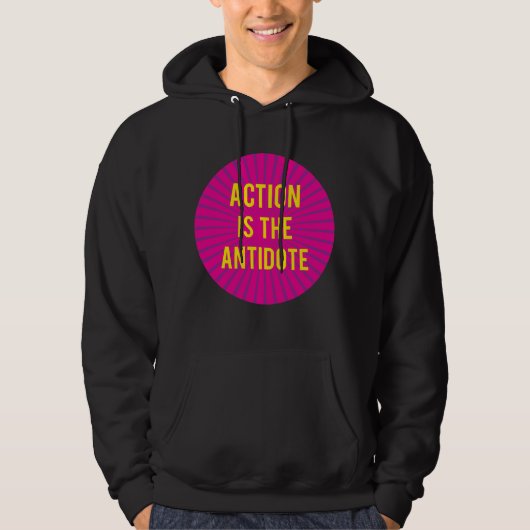 Veste À Capuche Action is the Antidote sweat-shirt (Devant)