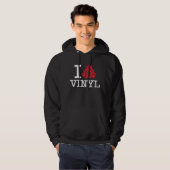 Veste À Capuche Adaptateur vinyle I 45 (Devant entier)