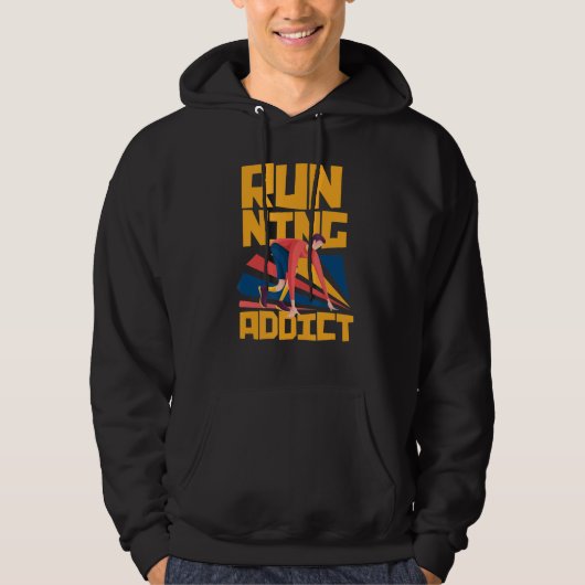 Veste À Capuche Addict en cours (Devant)