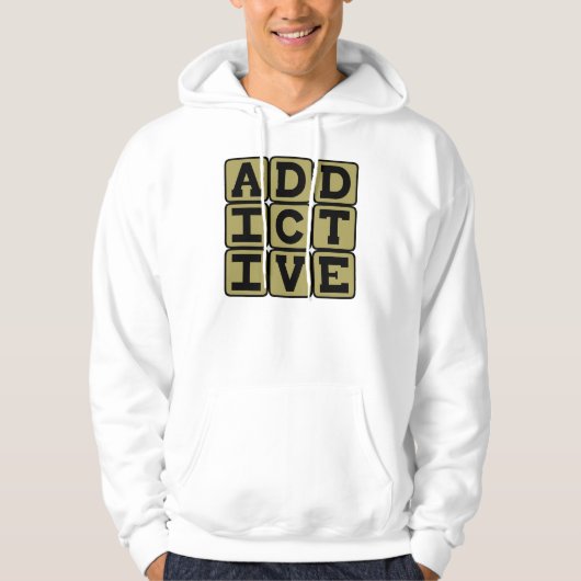 Veste À Capuche Addictif, Très Attrayant (Devant)