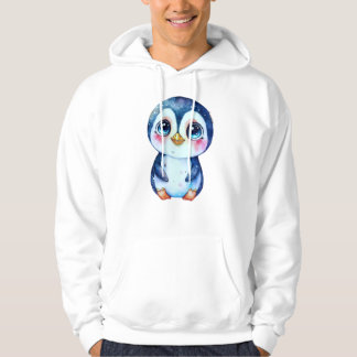 Veste À Capuche Adorable pingouin dans la neige
