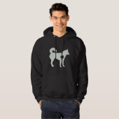 Veste À Capuche Adore Huskies (Devant entier)