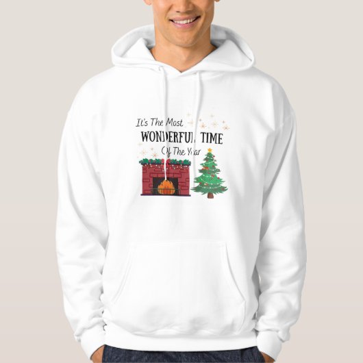 Veste À Capuche Adult Most Wonderful Time of The Year Hoodie (Devant)