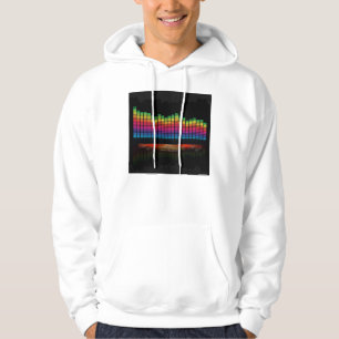 Veste À Capuche Affichage audio d'égaliseur