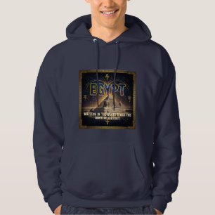 Veste À Capuche Affiche de la galaxie du Sphinx des pyramides d'Ég