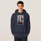Veste À Capuche Affiche de premiers secours "Juste une égratignure (Devant entier)