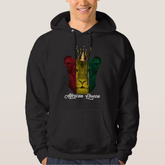 Veste À Capuche African Queen Lion Black History Month BLM Pride B